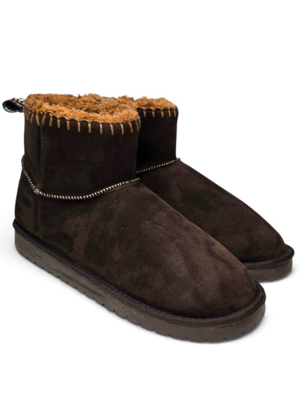 NWT Muk Luks Tatum Booties Womens Furry Lining Boho Slip On Hippie Native 10